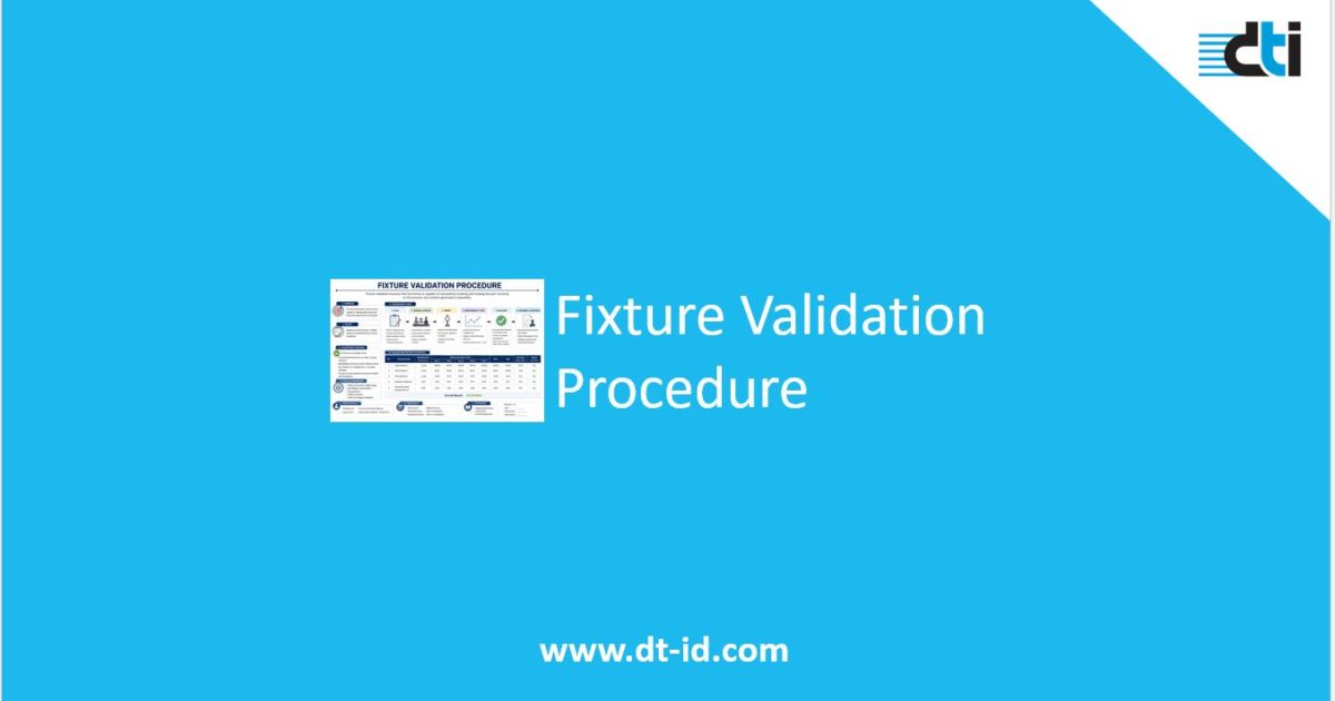 Fixture Validation Procedure